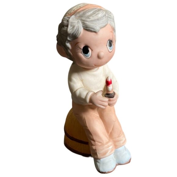 VTG  1984 "The True Light" Matthew 5:14, Jane-Deveaux Inc 5 inch Figurine - Picture 1 of 8